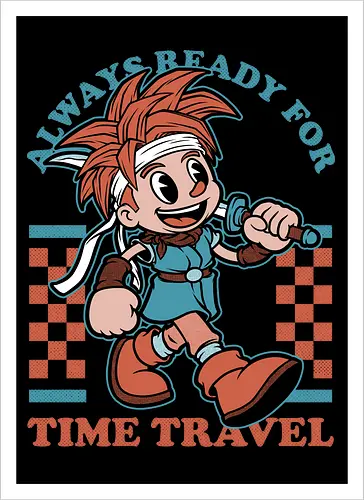 Game Mascot Time Travel Kid