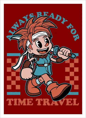 Game Mascot Time Travel Kid
