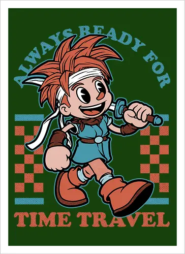 Game Mascot Time Travel Kid