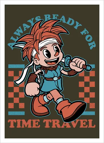 Game Mascot Time Travel Kid