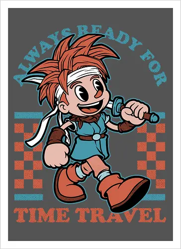 Game Mascot Time Travel Kid