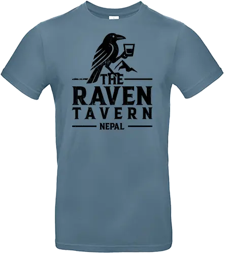 The Raven Tavern Nepal  - 80s, 1980s, 80s movies, adventure, childhood, cult film, cult movies, geek, nepal, nostalgia, raven, popculture, retro, tavern, vintage - Standard T-Shirt