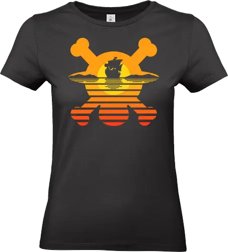 Pirate - The Grand Adventure - anime, japanese animation, Pirate, pirate, pirates, adventure, grand treasure, Pirate King, legendary crew - Standard T-Shirt (Women)