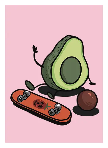 avocado skate