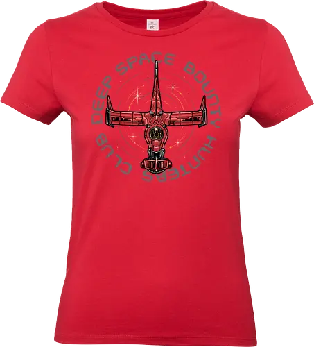 Deep Space Bounty Hunters Club - Anime, animated, Japanese, space, galaxy, science fiction, retro - Standard T-Shirt (Women)
