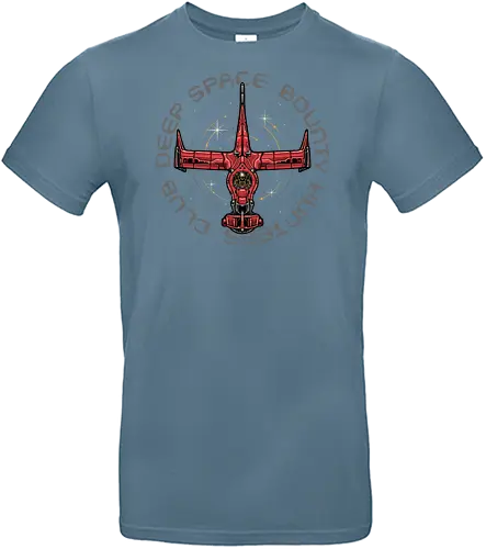 Deep Space Bounty Hunters Club - Anime, animated, Japanese, space, galaxy, science fiction, retro - Standard T-Shirt