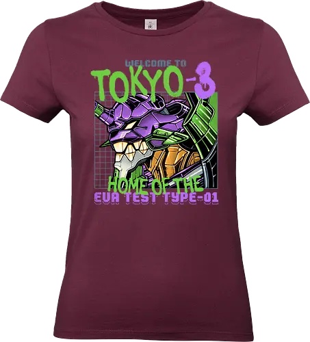 Welcome to Tokyo - Anime, animated, Manga, Japanese, mecha, robots, machine - Standard T-Shirt (Women)