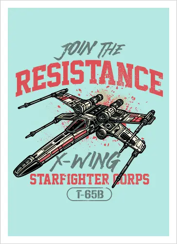 Resistance X wing