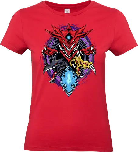 myth dragon  - dragon, myth, cardgame, game, cool, legendary, magic, wizard, ancient, playing, roleplay - Standard T-Shirt (Women)