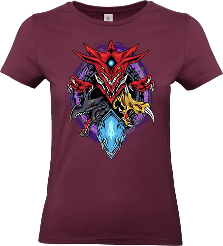 myth dragon  - dragon, myth, cardgame, game, cool, legendary, magic, wizard, ancient, playing, roleplay - Standard T-Shirt (Women)
