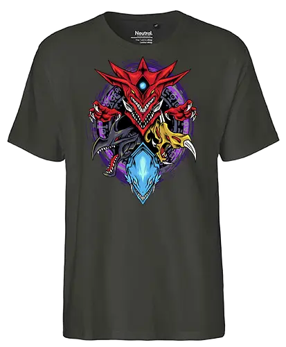 myth dragon  - dragon, myth, cardgame, game, cool, legendary, magic, wizard, ancient, playing, roleplay - Fairtrade T-Shirt