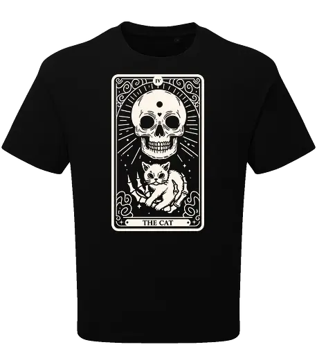 The Cat Tarot Skull