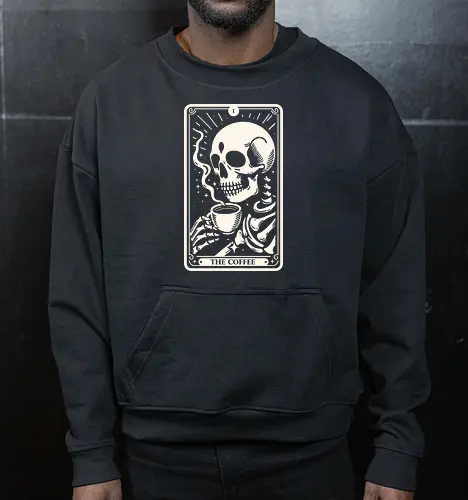 The Coffee Tarot Skull