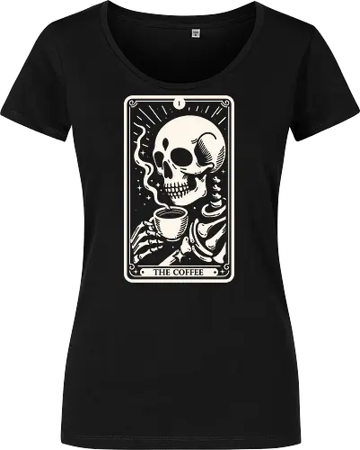 The Coffee Tarot Skull