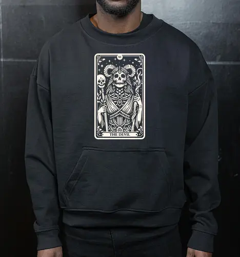 The Devil Tarot Skull