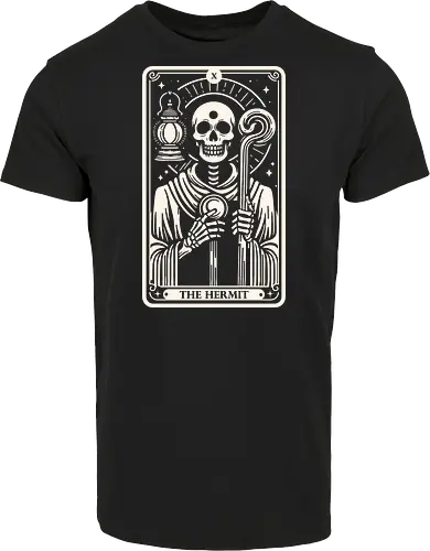 The Hermit Tarot Skull