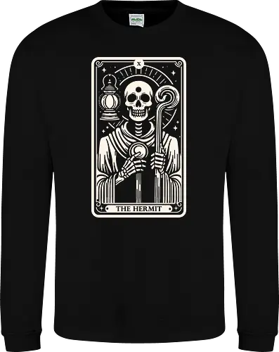 The Hermit Tarot Skull