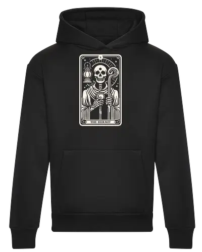 The Hermit Tarot Skull