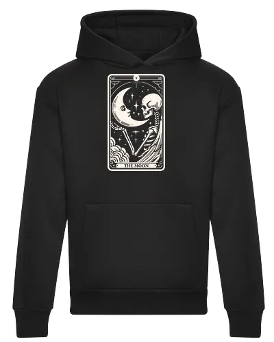 The Moon Tarot Skull