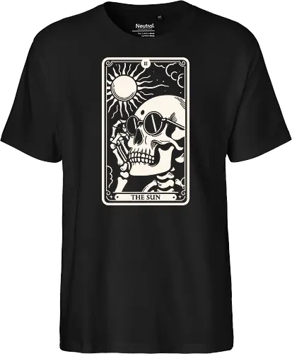 The Sun Tarot Skull