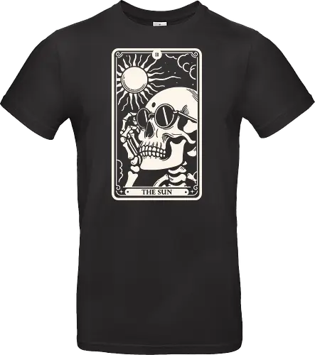 The Sun Tarot Skull