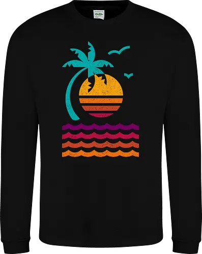80s Sunset Beach