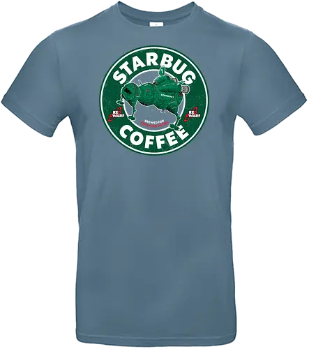 Starbug Coffee - rRed dwarf, starbug, coffee, Coffee, lister, Rimmer, cat, krypton, funny, British - Standard T-Shirt