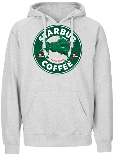 Starbug Coffee - rRed dwarf, starbug, coffee, Coffee, lister, Rimmer, cat, krypton, funny, British - Fairtrade Hoodie