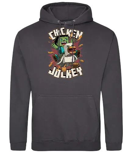 Chicken Kid Cube Game - Internet, Adventure, Create, Chicken Run, Chicken, Fight, Fun, Funny, Cute, Kid, Zombie, Death, Quote, Jockey, Games, Game, Video Games, Video Game, Movies, Movie, Fantasy, Memes, Meme - Standard Hoodie
