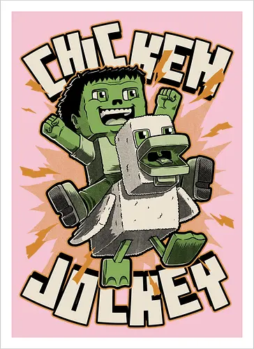 Chicken Kid Cube Game - Green
