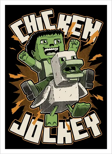 Chicken Kid Cube Game - Green
