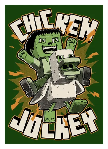 Chicken Kid Cube Game - Green