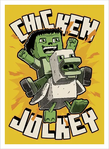 Chicken Kid Cube Game - Green