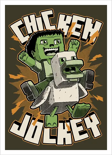 Chicken Kid Cube Game - Green