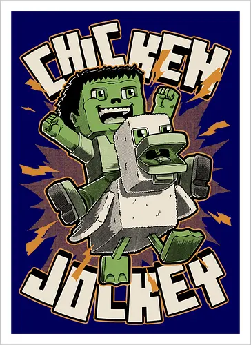 Chicken Kid Cube Game - Green
