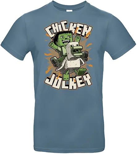 Chicken Kid Cube Game - Green - Games, Game, Video Games, Video Game, Movies, Movie, Fantasy, Memes, Meme, Internet, Adventure, Create, Chicken Run, Chicken, Fight, Fun, Funny, Cute, Kid, Zombie, Death, Quote, Jockey - Standard T-Shirt