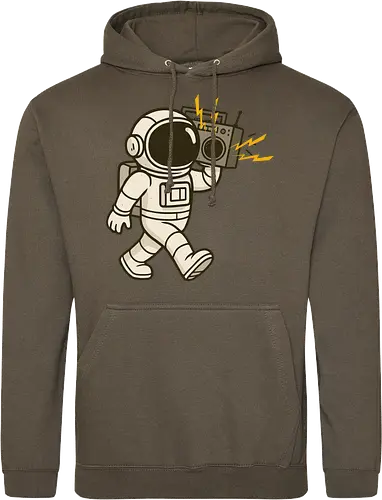 Astronaut with stereo