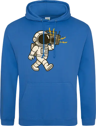 Astronaut with stereo