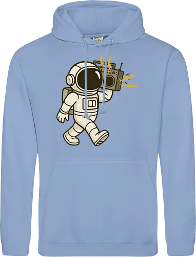 Astronaut with stereo