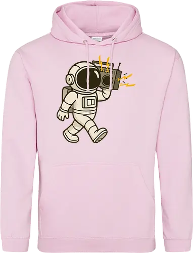 Astronaut with stereo