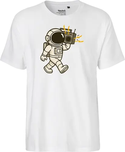 Astronaut with stereo