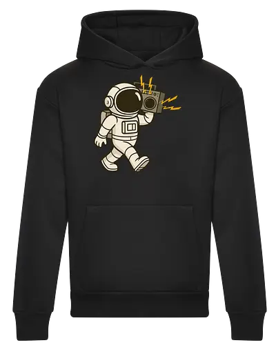 Astronaut with stereo