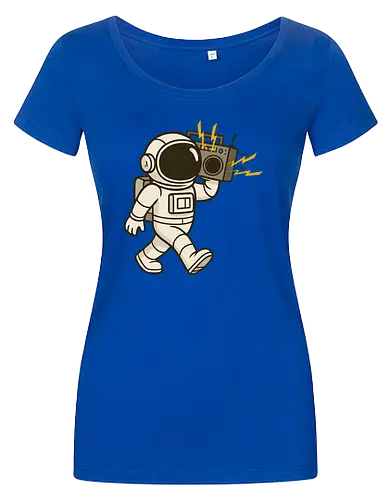 Astronaut with stereo