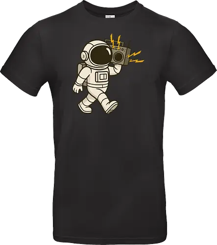 Astronaut with stereo