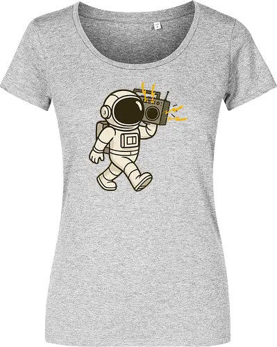 Astronaut with stereo
