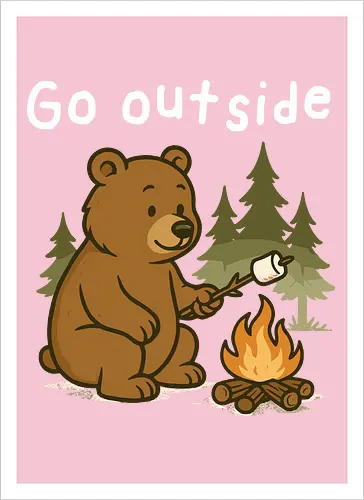Go outside