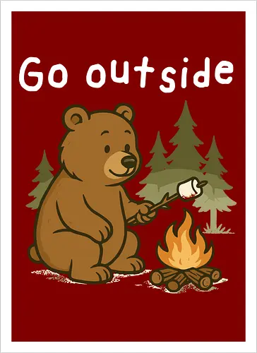 Go outside