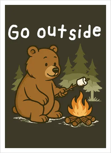 Go outside