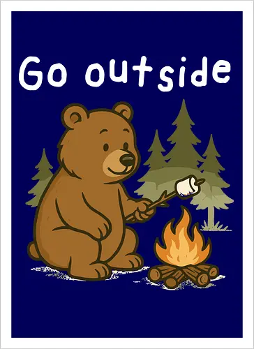 Go outside