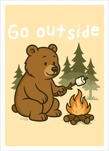 Go outside